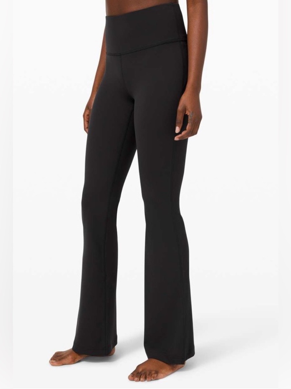 Lululemon Groove Pant Flare Super High-Rise Black Flare Yoga Pants | Size 8